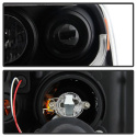 Ford Expedition 07-13 Strålkastare Projektor - Ljuslist DRL - Svarta Spyder Auto