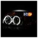 Ford Explorer 95-01 1PC Strålkastare Projektor - LED Halo - Krom Spyder Auto