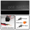 Ford Focus 00-04 Strålkastare Projektor - (Passar ej SVT Modeller) - LED Halo - Svarta Spyder Auto