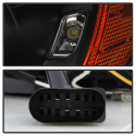 Ford Focus 12-14 Strålkastare (Passar ej Xenon/HID-Modeller) - DRL - Svarta Spyder Auto