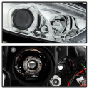 Ford Focus 15-18 Strålkastare Med Sekventiella Blinkers - Chrome Spyder Auto