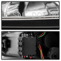 Ford Focus 15-18 Strålkastare Med Sekventiella Blinkers - Chrome Spyder Auto