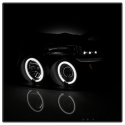 Ford F150 04-08 Strålkastare Projektor - Version 2 LED (Utbytbara LEDs) - Svarta Röktonade Spyder Auto