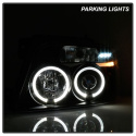 Ford F150 04-08 Strålkastare Projektor - Version 2 - LED Halo Svarta Spyder Auto