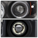 Ford F150 04-08 Strålkastare Projektor - Version 2 - LED Halo Svarta Spyder Auto