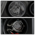 Ford F150 04-08 Strålkastare Projektor - Version 2 - LED Halo Svarta Röktonade - Helljus H1 - Halvljus 9006 Spyder Auto