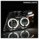 Ford F150 04-08 Strålkastare Projektor - Version 2 - LED Halo Krom Spyder Auto