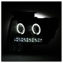Ford F150 09-14 Strålkastare (Passar ej Xenon/HID-Modeller) LED (Utbytbara LEDs) - Svarta Spyder Auto