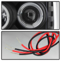 Ford F150 09-14 Strålkastare (Passar ej Xenon/HID-Modeller) - LED Halo Svarta Spyder Auto