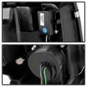 Ford F150 13-14 Strålkastare Projektor - OEM Xenon (Passar ej halogen) - Ljuslist DRL - Krom - Helljus/Halvljus D3S (Ej Inkluderat) Spyder Auto