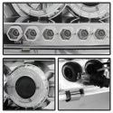 Ford F150 97-03 / Expedition 97-02 1PC Strålkastare Projektor - (Passar ej tillverkardatum före 6/1997) - LED Halo Chome Spyder Auto