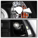 Ford Mustang 99-04 Strålkastare Projektor - LED Halo - Svarta Spyder Auto