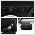 Ford Ranger 01-11 1PC Strålkastare Projektor - LED Halo Svarta Spyder Auto