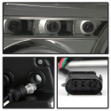 Ford Ranger 01-11 1PC Strålkastare Projektor - LED Halo Röktonade Spyder Auto