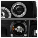 Ford F250/350/450 Super Duty 05-07 Strålkastare Projektor - LED Halo Svarta Spyder Auto