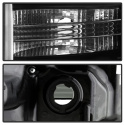 Ford Super Duty 11-15 Strålkastare Projektor - LEDHalo - DRL - Svarta Spyder Auto