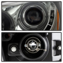 Honda Accord 08-12 4Dr Strålkastare Projektor- LED Halo - DRL - Röktonade Spyder Auto