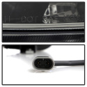 Honda Accord 08-12 4Dr Strålkastare Projektor- LED Halo - DRL - Röktonade Spyder Auto