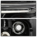 Honda Accord 2013-2015 4DR Strålkastare Projektor - Ljuslist DRL - Svarta Spyder Auto