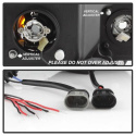 Honda Civic 06-08 2Dr Strålkastare Projektor - LED Halo - Krom Spyder Auto