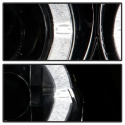 Honda Civic 92-95 2/3DR 1PC Strålkastare Projektor - LED Halo- Röktonade Spyder Auto
