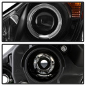 Hyundai Sonata 11-13 Strålkastare Projektor (Passar ej Hybrid Modeller) - LED Halo - DRL – Svarta Spyder Auto
