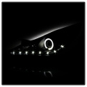 Hyundai Sonata 11-13 Strålkastare Projektor (Passar ej Hybrid Modeller) - LED Halo - DRL – Svarta Spyder Auto