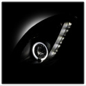 Infiniti G35 03-04 4DR Strålkastare (Passar ej Xenon/HID-Modeller) - LED Halo - DRL - Svarta Spyder Auto