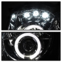 Jeep Grand Cherokee 05-07 Strålkastare Projektor - LED Halo Röktonade Spyder Auto