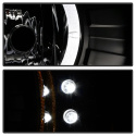 Jeep Grand Cherokee 99-04 Strålkastare Projektor - LED Halo Svarta Spyder Auto