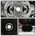 Jeep Grand Cherokee 99-04 Strålkastare Projektor - LED Halo Krom Spyder Auto