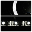 Lexus IS300 01-05 Strålkastare Projektor - Xenon/HID (Passar ej halogen) - LED Halo - DRL – Svarta Spyder Auto