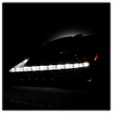 Lexus IS 250/350 2006-2010 Strålkastare Projektor - DRL - Svarta Röktonade Spyder Auto