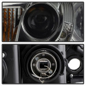 Mazda 6 03-05 Med Dimljus Strålkastare Projektor - LED Halo - DRL - Röktonade Spyder Auto