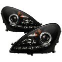 Mercedes Benz SLK 05-10 Strålkastare Projektor – Xenon/HID DRL - Svarta Spyder Auto