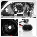 Mercedes Benz SLK 05-10 Strålkastare Projektor - Xenon/HID DRL - Krom Spyder Auto