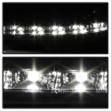Mercedes Benz C-Class 08-11 Strålkastare (Passar ej Xenon/HID-Modeller) - DRL - Svarta Spyder Auto