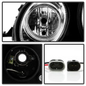 Mercedes Benz E-Class 03-06 Strålkastare (Passar ej Xenon/HID-Modeller) - Krom Spyder Auto