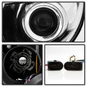 Mercedes Benz E-Class 03-06 Strålkastare Projektor - Xenon/HID (Passar ej halogen) - Krom Spyder Auto