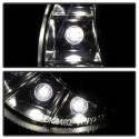 Mercedes Benz E-Class 07-09 Strålkastare (Passar ej Xenon/HID-Modeller) - DRL - Svarta Spyder Auto