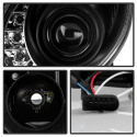 Mercedes Benz E-Class 07-09 Strålkastare (Passar ej Xenon/HID-Modeller) - DRL - Svarta Spyder Auto