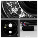 Mercedes Benz E-Class 07-09 Strålkastare (Passar ej Xenon/HID-Modeller) - DRL - Svarta Spyder Auto