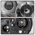 Mercedes Benz S-Class 03-06 Strålkastare Projektor - Xenon/HID (Passar ej halogen) - Krom Spyder Auto