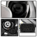 Mini Cooper 2007-2012 Strålkastare (Passar ej Xenon/HID-Modeller) - DRL - Svarta Spyder Auto