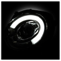 Mini Cooper 2007-2012 Strålkastare (Passar ej Xenon/HID-Modeller) - DRL - Svarta Spyder Auto