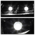 Nissan 350Z 03-05 Strålkastare Projektor - Xenon/HID (Passar ej halogen) - DRL - Svarta Spyder Auto