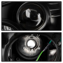 Nissan 350Z 06-08 Strålkastare Projektor - Xenon/HID (Passar ej halogen) - DRL - Svarta Spyder Auto
