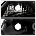 Nissan 350Z 06-08 Strålkastare Projektor - Xenon/HID (Passar ej halogen) - DRL - Svarta Spyder Auto