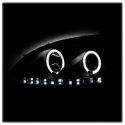 Nissan Altima 02-04 Strålkastare (Passar ej Xenon/HID-Modeller) - LED Halo Svarta Spyder Auto