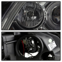 Nissan Altima 4Dr 2010-2012 Strålkastare Projektor - Ljuslist DRL - LED Halo - Röktonade Spyder Auto
